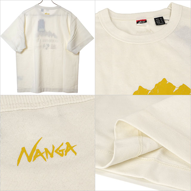 ナンガ NANGA メンズ エコハイブリッド グッドブレスTシャツ [N2610