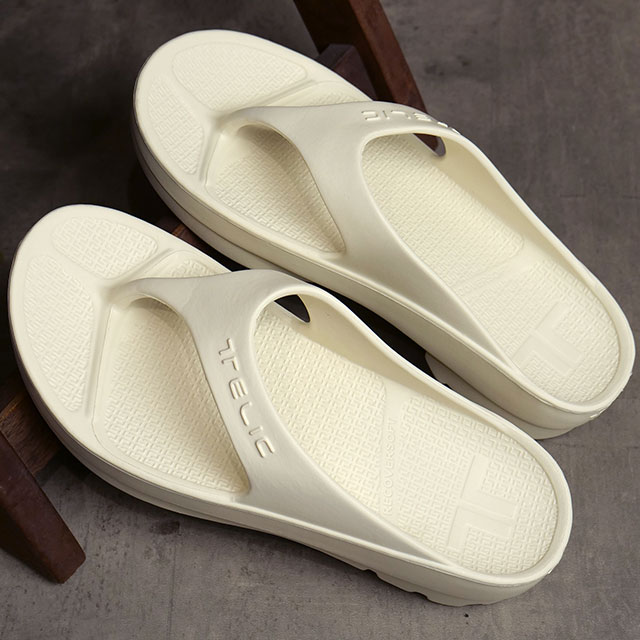 ̵ۥƥå TELIC ꥫХ꡼ Wեåץեå [SS23] W-FLIP FLOP 󥺡ǥ ׷ۼ 쥽 Ivory  ۥ磻ȷ