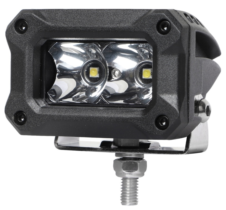 作業灯 LED LED作業灯 ワークライト 【小型LEDワークライト 10W】msm6006 代引可 12v 24v兼用 トラクター 重機 建築機械 船舶用 車用 農業機械用 10W ノイズレス対応 フォグランプ コンパクト・軽量