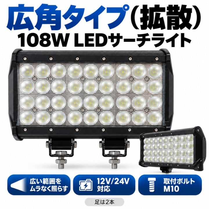 新品★LED 作業灯 72w 広角拡散タイプ★送料無料 照射タイプから探す,広角（拡散） | 三島LED作業灯卸専門店