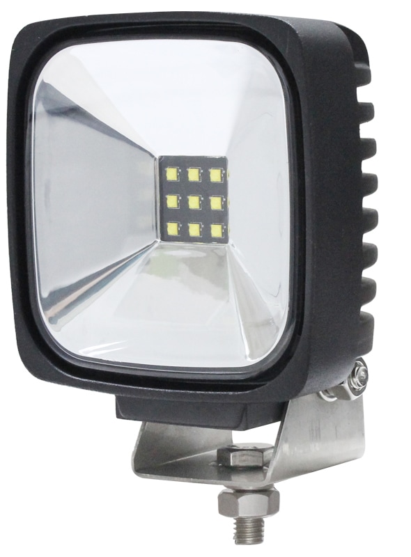 LED作業灯 45W 広角 12V・24V兼用 EMCノイズ対策 msm5045 LEDワークライト トラクター用 投光器 最大14ヵ月保証 農業機械・建設機械・作業車の補助照明｜1～12台選択可｜msm5045-cree45