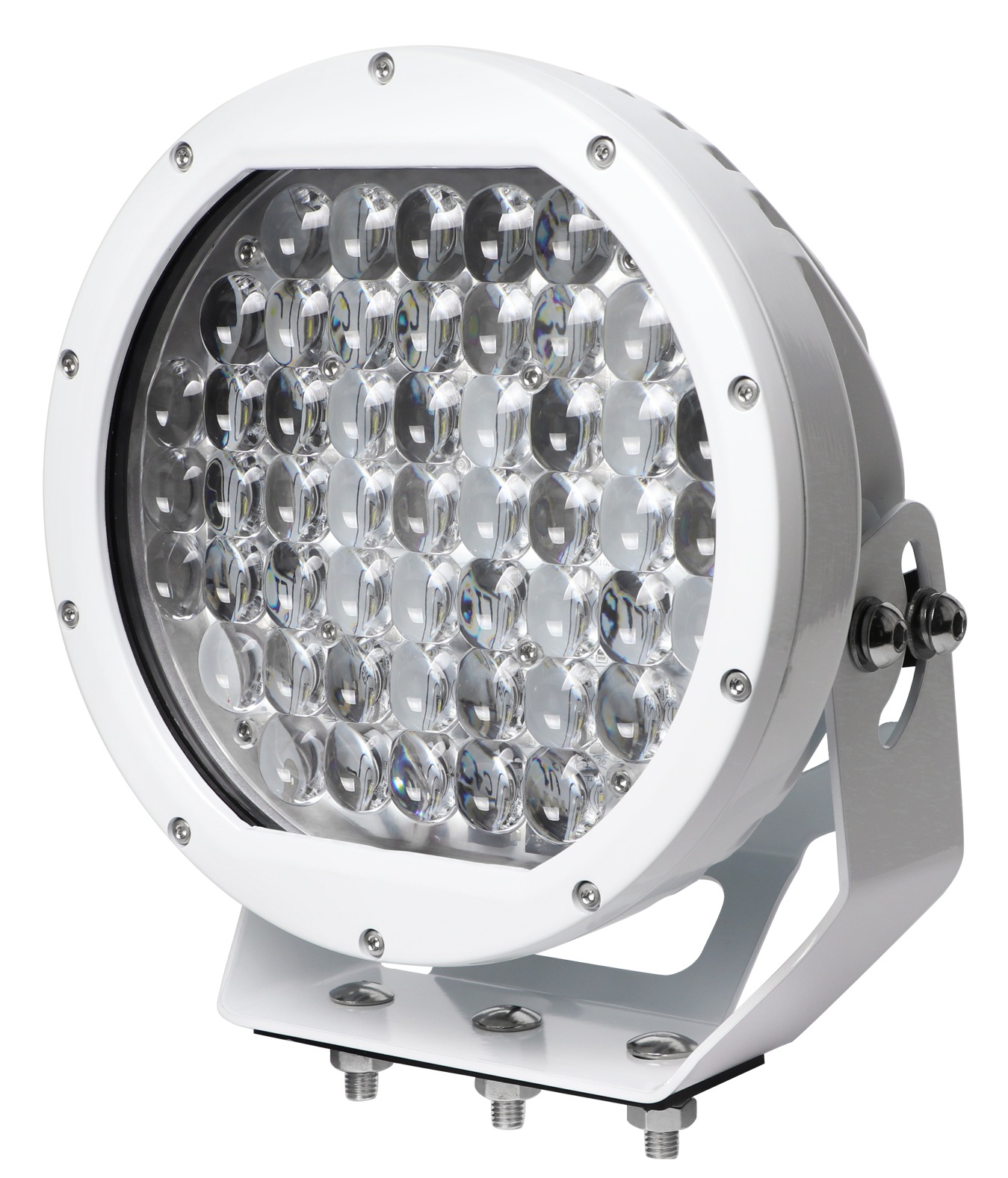 LED作業灯 ワークライト 狭角スポットタイプ 10V-30V対応 遠距離照射 白/黒ボディ msm-0510 車両用 12V/24V対応 投光器 高輝度40800ルーメン 14ヶ月保証