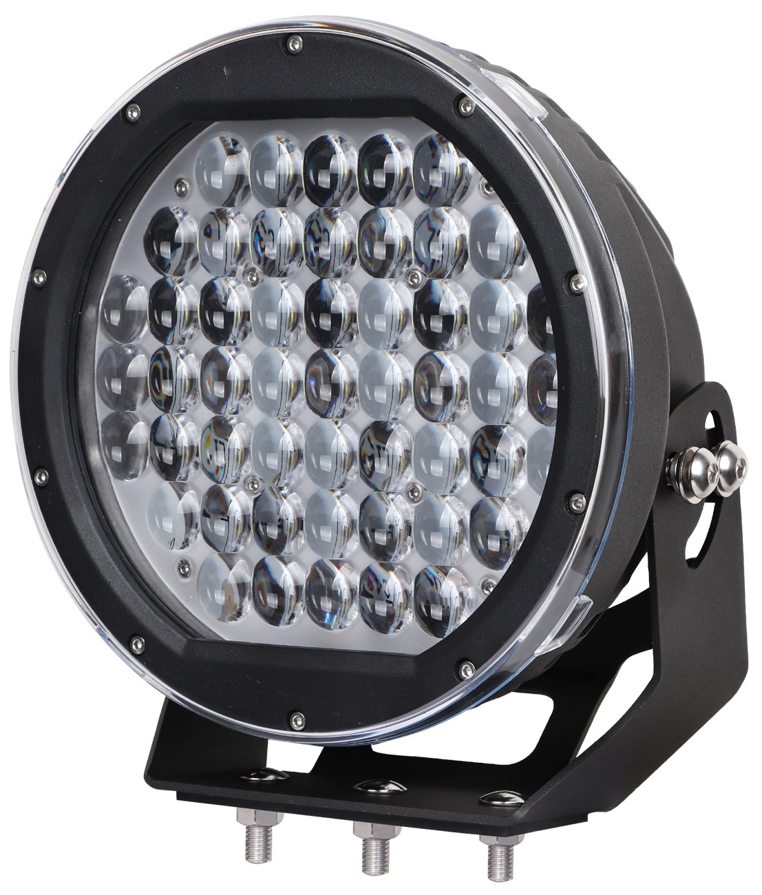 LED作業灯 ワークライト 狭角スポットタイプ 10V-30V対応 遠距離照射 白/黒ボディ msm-0510 車両用 12V/24V対応 投光器 高輝度40800ルーメン 14ヶ月保証