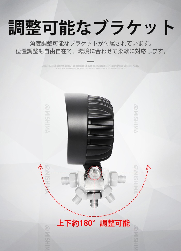 led作業灯12v ワークライトled車【40台/最大14ヵ月保証】広角 24W led作業灯24vノイズ対策 msm7224 バックランプ 増設 補助灯 フォグランプ 12v 24v デッキライト タイヤ灯 トラック 車 ユンボ トラクター 農業車 トラック 工事 軽トラ 重機 船舶 各種作業車対応 バックライト 小型サイズ 広範囲