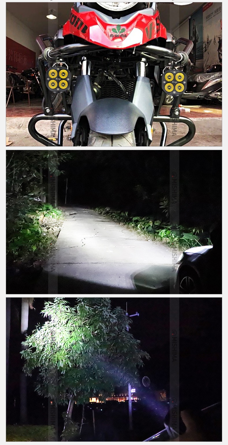 楽天市場】前照灯 CREE製 40W led作業灯 24v ワークライト led