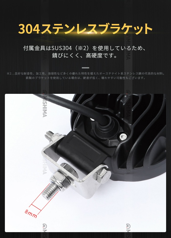 led作業灯24v led作業灯12v【10台/小型 汎用 ・最大14ヵ月保証】 24W