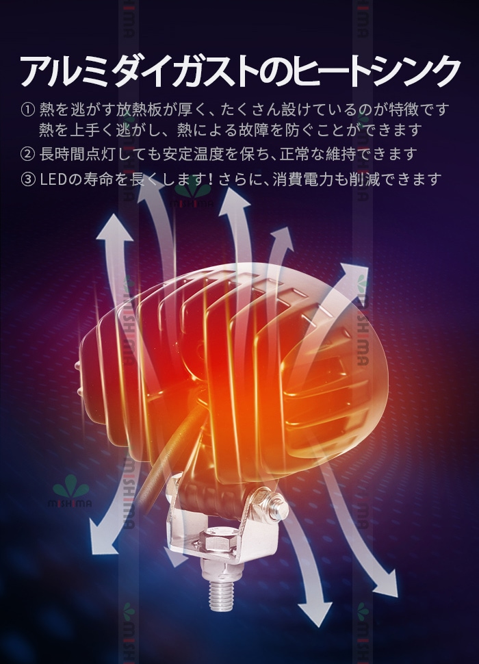 led作業灯12v led作業灯24v【1台/楕円型13W・最大14ヵ月保証】msm6213 led作業灯ワークライト 12v 24v兼用 ノイズ対策 船舶用 車用 建築機械用 建設車両 