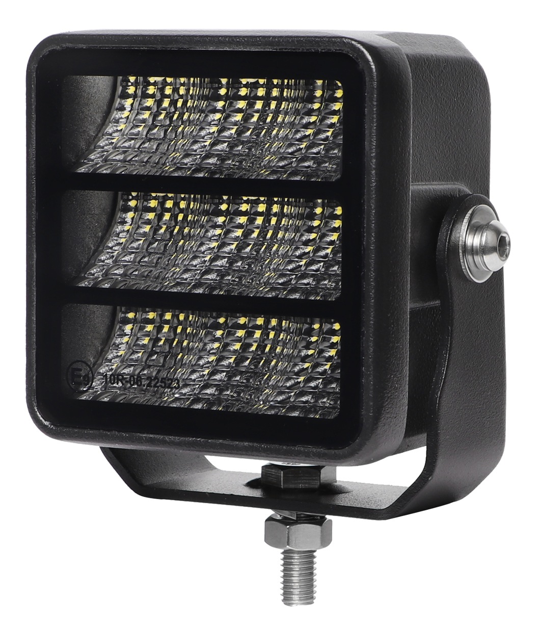 LED作業灯 ワークライト【1台・45W・最大14ヵ月保証】 LEDワークライト 12v 24v msm9745 船舶用 車用 建築機械用 防水 トラクター 重機 農業機械 の ブラック 耐久性 拡散タイプ/集光タイプ選択可 