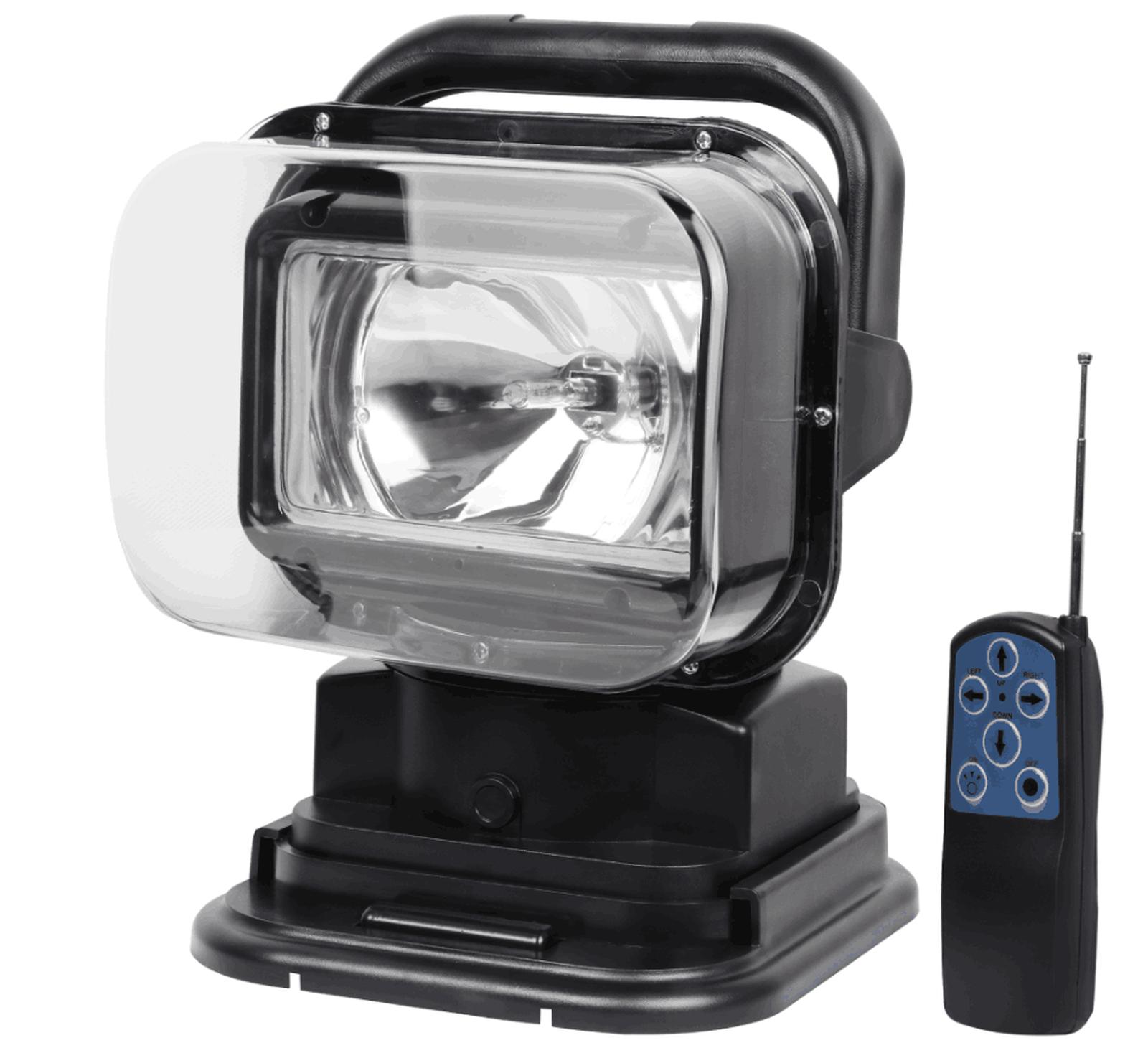 マグネット式 サーチライト リモコン操作対応 LED 50W / HID 55W 360度