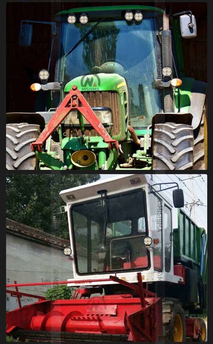 高輝度LEDワークライト 64W/84W/92W msm-87x 12V 24V兼用 広角照射 農業機械・工事現場用 OSRAM製 一年保証 led作業灯トラクター led作業灯ワークライト