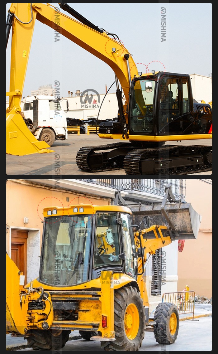 ledワークライト車 【ledワークライト作業灯・1台】msm6348 LEDワークライト  48ｗ 防水 12v 車 48W 米Bridgelux製チップ 12v 24v兼用 ノイズ対策 船舶用 車用 建築機械用 コンパクト・軽量 