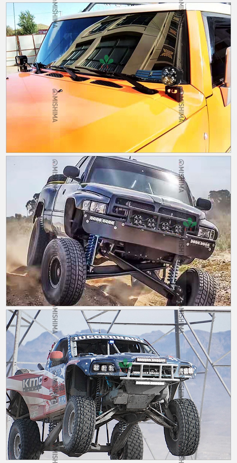 led作業灯12v led作業灯24v【1セット2個入り】led作業灯ワークライト 1年保証 msm1240 40W 前照灯 補助灯 12V 24V 集光 ヘッドライト フォグランプ サーチライト 