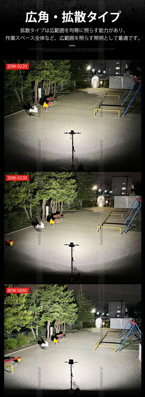 【選べる3タイプ】OSRAM製 LED作業灯 20W/30W/80W 高輝度広角・超拡散タイプ 12V/24V兼用 msm-0220/0330/0880 防水IP67 作業灯LED ワークライト 車両/重機/トラック/船舶/農業機械/建設機械対応 補助灯 投光器 デッキライト フォグランプ バックランプ ノイズ対策 長寿命 高耐久アルミ製 6000K ホワイト光 1年保証
