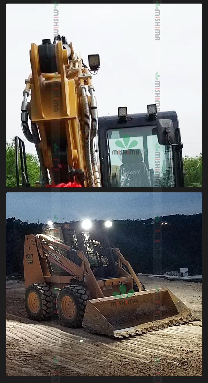 作業灯 LED ワークライト【1台／シガーソケット式・最大14ヵ月保証】 広角 27W 12v/24v対応msm921-27si 防水 キャンプ アウトドア ウォーキング 非常用 非常灯 防災 農業 漁業 建設 警備 工事 軽トラ トラック 