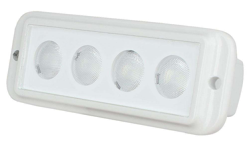 作業灯 LED ワークライト【1台・コンパクトサイズ、はめ込み式 】led作業灯24v led作業灯12v led作業灯ワークライト msm3104 船舶 拡散 屋外照明 防水 ライト 船 車 トラック 丸角 12W フォグランプ 白ボディー