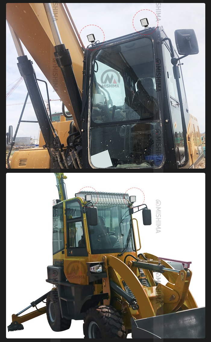 LED作業灯 64W 5440lm OSRAM 12V/24V 広角 IP67 EMC 重機 農機|1~20台選択可|msm6464-os64