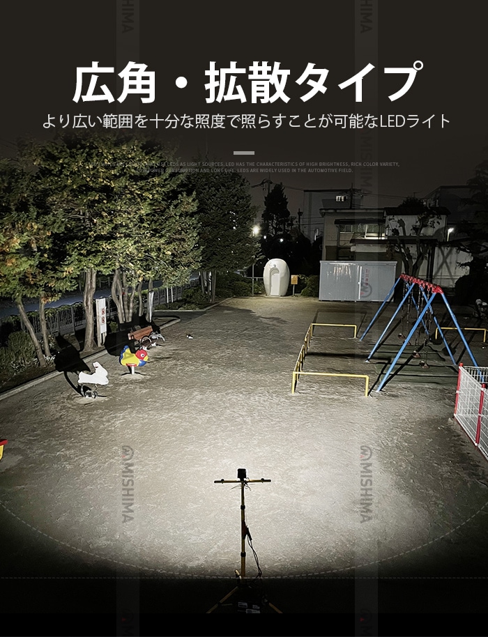 ワークライトled 20W LED作業灯【1台】ミニサイズ 広角照射 12V/24V兼用 防水IP67 EMC対応 アルミボディ ステンレスステー トラック 重機 建設機械 農業機械 船舶 デッキライト 小型/標準2モデル選択可 msm-6320