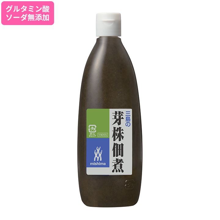 芽株佃煮 徳用ボトル 510g
