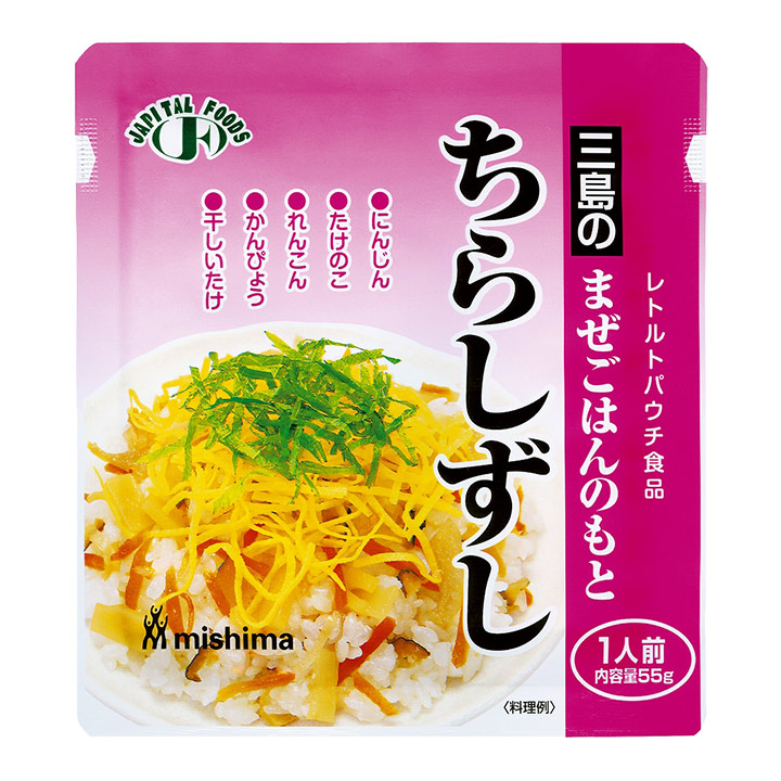 JAPITAL FOODS まぜごはんのもと ちらしずし 55g（1人前）