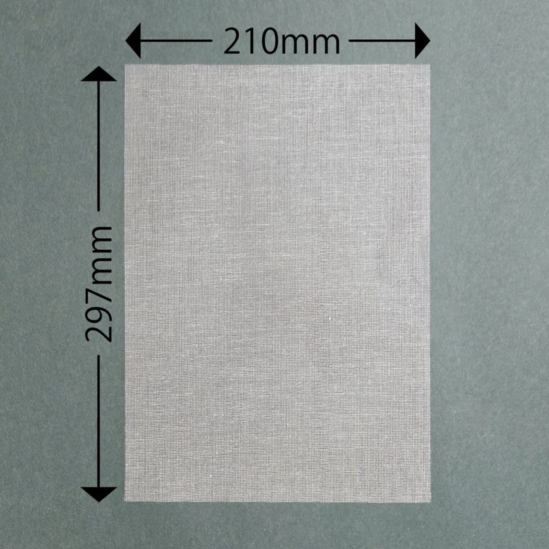 寒冷紗：サイズ（210×297mm）10枚セット