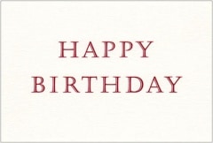 �ſ�˼���ǰ������꡼�ƥ��󥰥����� *HAPPY BIRTHDAY