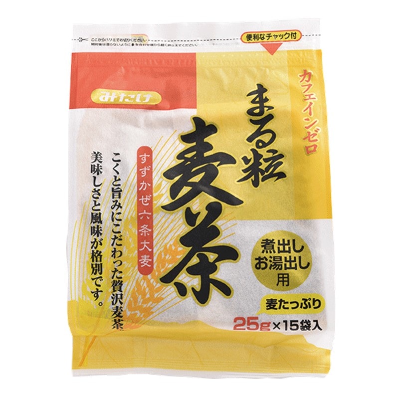 まる粒麦茶（25g×15P）