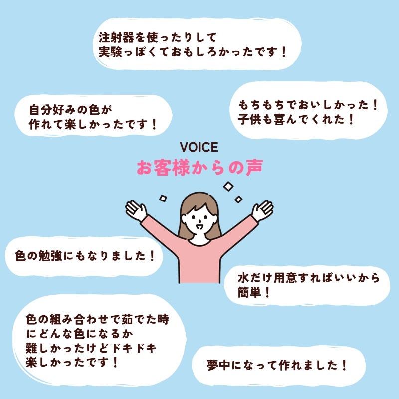 カラフルにつくろう スイーツだんご【メール便送料無料】