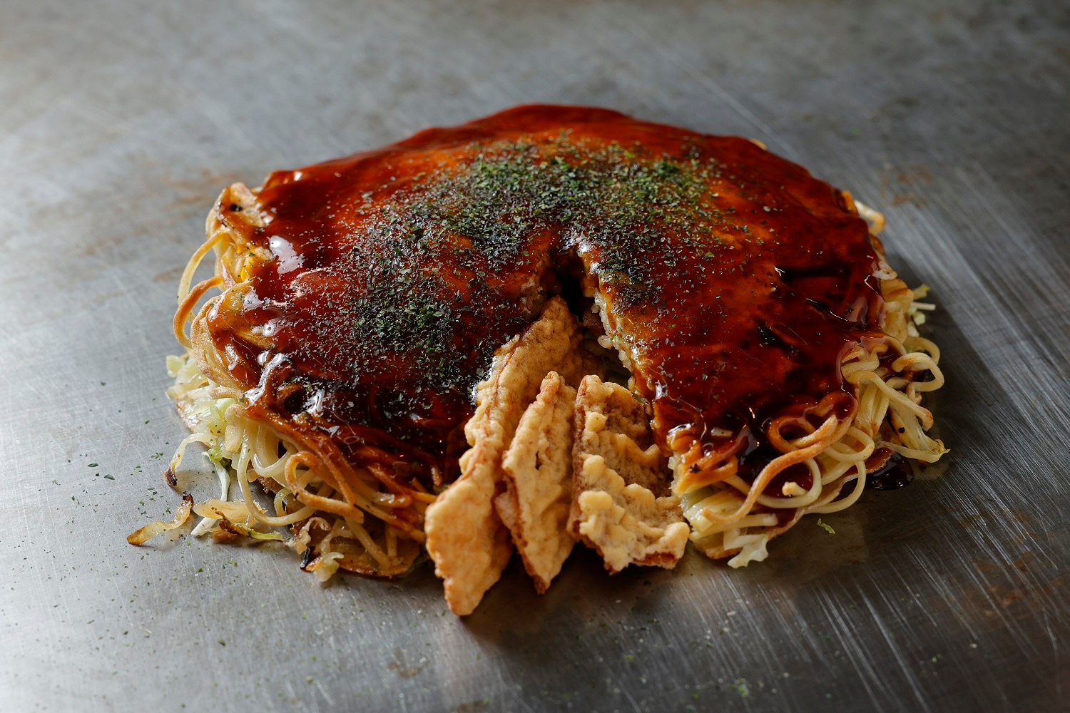 広島流お好み焼 イカ天入 420ｇ