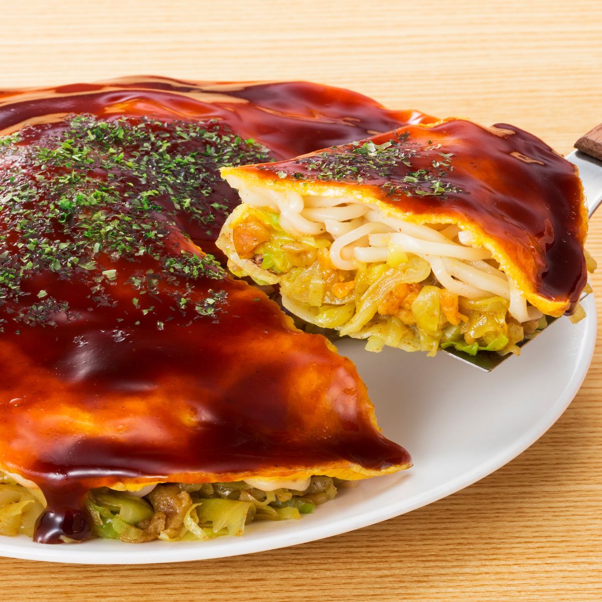 【新発売】広島流お好み焼　旨カレー風味380g