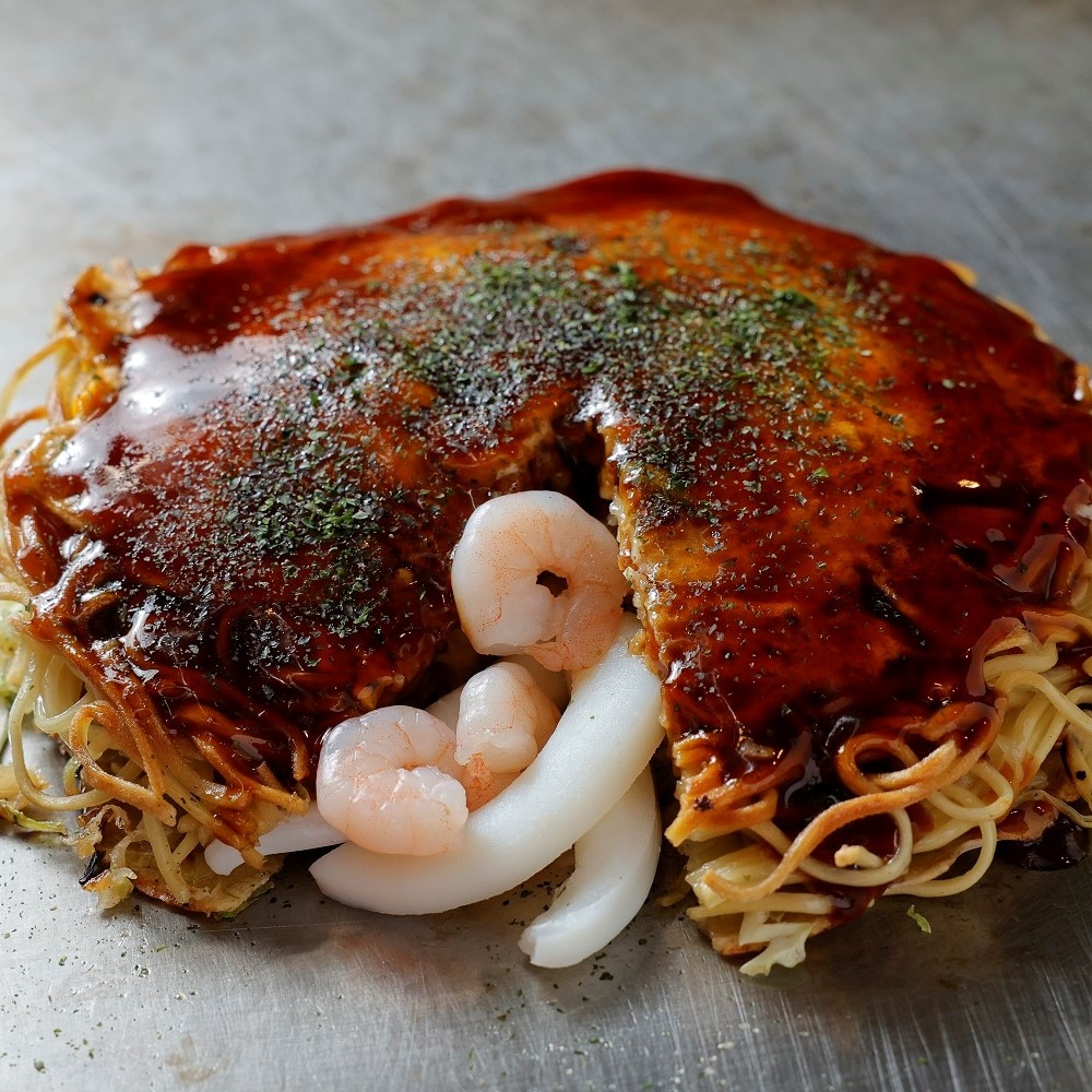 【送料込】広島流お好み焼　こだわり4枚セット