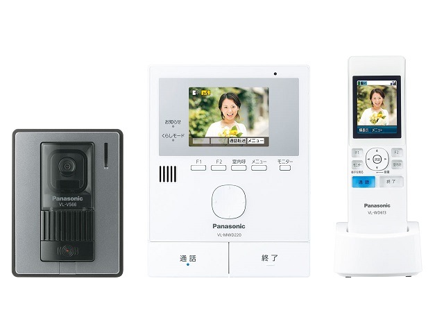 パナソニック　テレビドアホン どこでもドアホン VL-SWD220K　