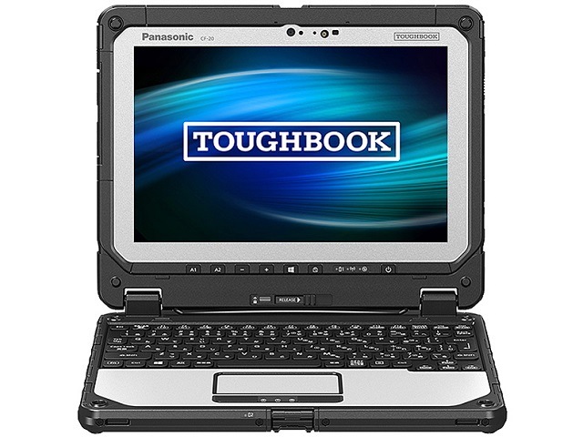 Panasonic TOUGHBOOK CF-20 Core i5-7Y57vPRO/ MEM4GB/ SSD128GB/ Win10Pro64  TOUGHBOOK CF-20E0385VJ 送料無料！(沖縄、離島除く)