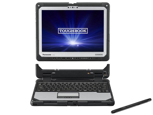 Panasonic TOUGHBOOK CF-33ABHAQVJ CF-33 (Core i5-7300U vPRO/ 8GB/ SSD256GB/ Win10Pro64Bit/ 12.0型QHD/ 電池12.5時間)  送料無料！(沖縄、離島除く)