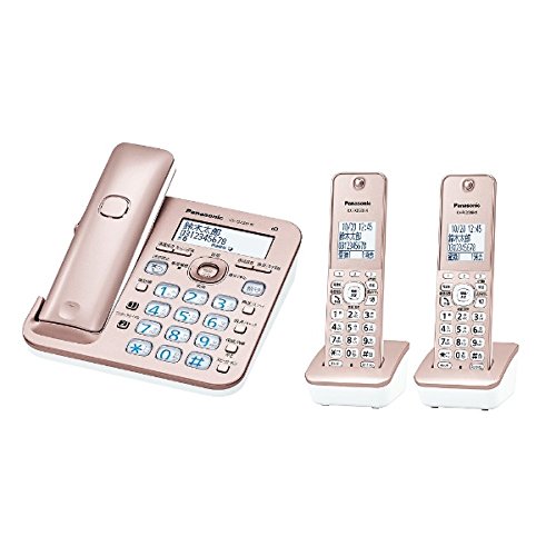 パナソニック 電話機 RU・RU・RU VE-GZ50DW-N [ピンクゴールド] 送料無料(沖縄、離島除く)