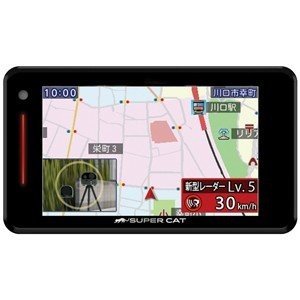 ■Yupiteru（ユピテル）SUPER CAT　GPS&レーダー探知機　GWR503sd