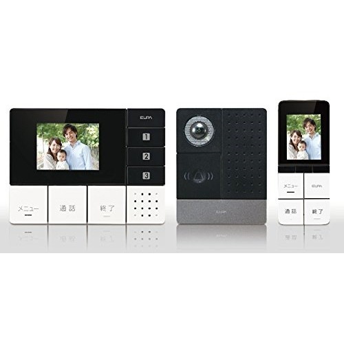 ■ELPA（エルパ）ワイヤレステレビドアホン 「モニター＆ポータブルセット」 DHS‐TMP2320