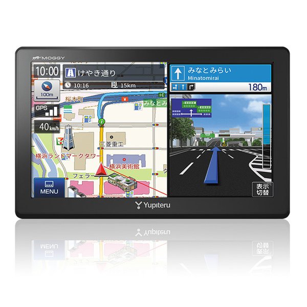 YPB745ML ユピテル MOGGY [7.0型 ワンセグチューナー内蔵 ポータブルナビゲーション]【送料無料！(沖縄、離島除く)】