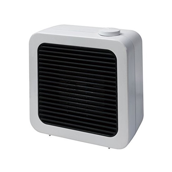 ■TEKNOS（テクノス）セラミックヒーター 1000W［ホワイト］ TS-101S