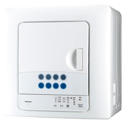 東芝 4.5kg 衣類乾燥機 ピュアホワイトTOSHIBA ED-458-W