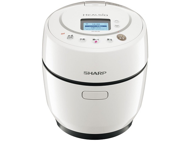 シャープ　ヘルシオ ホットクック KN-HW10E-W [ホワイト系]