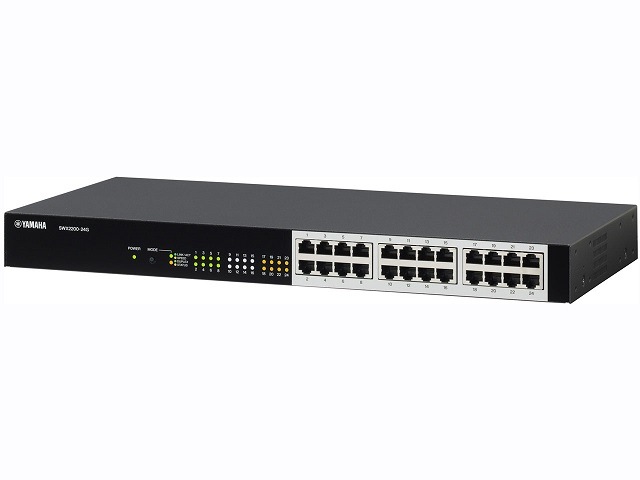 ヤマハ スマートL2スイッチ 24ポート SWX2200-24G