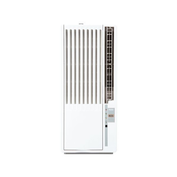 □Haier（ハイアール）窓用 ルームエアコン［ホワイト］JA-16U-W