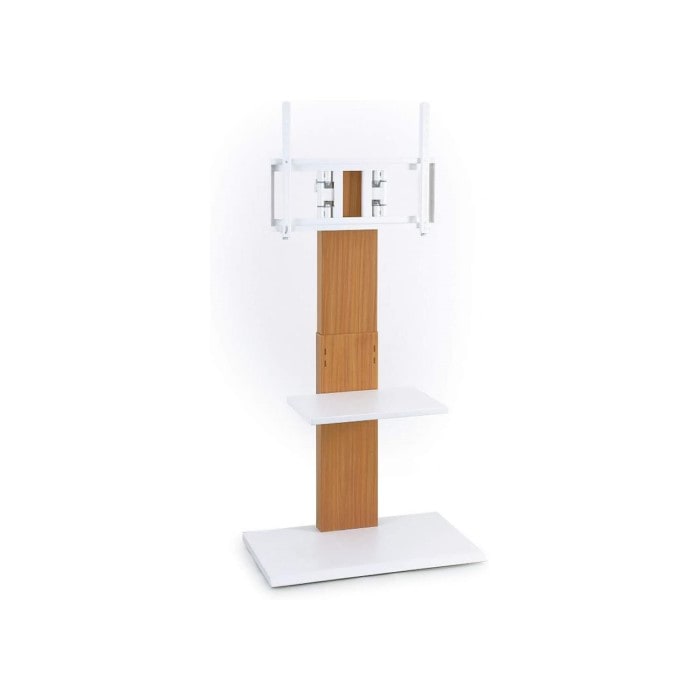 ■KUROSHIO（クロシオ）壁掛け風アングルテレビ台　ハイ［ナチュラル］65643