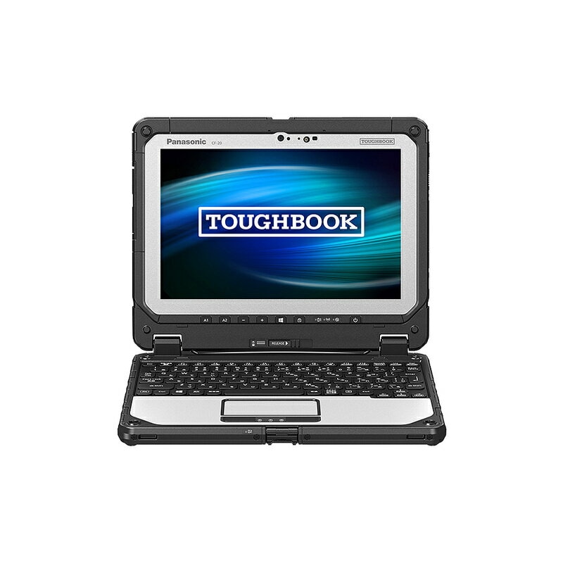 【業務用】【訳あり】パナソニック Panasonic タフブック TOUGHBOOK CF-20 第6世代 Core m5 6Y57/1.10GHz 4GB SSD240GB M.2 Windows10 64bit WPSOffice 10.1インチ WUXGA カメラ 無線LAN ノートパソコン モバイルノート PC Notebook