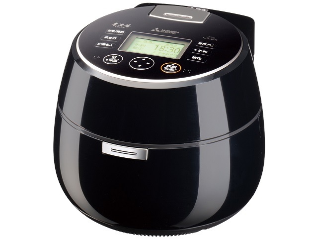 三菱 IHジャー炊飯器（5.5合炊き） 本炭釜 KAMADO NJ-AWB10-B [黒曜]