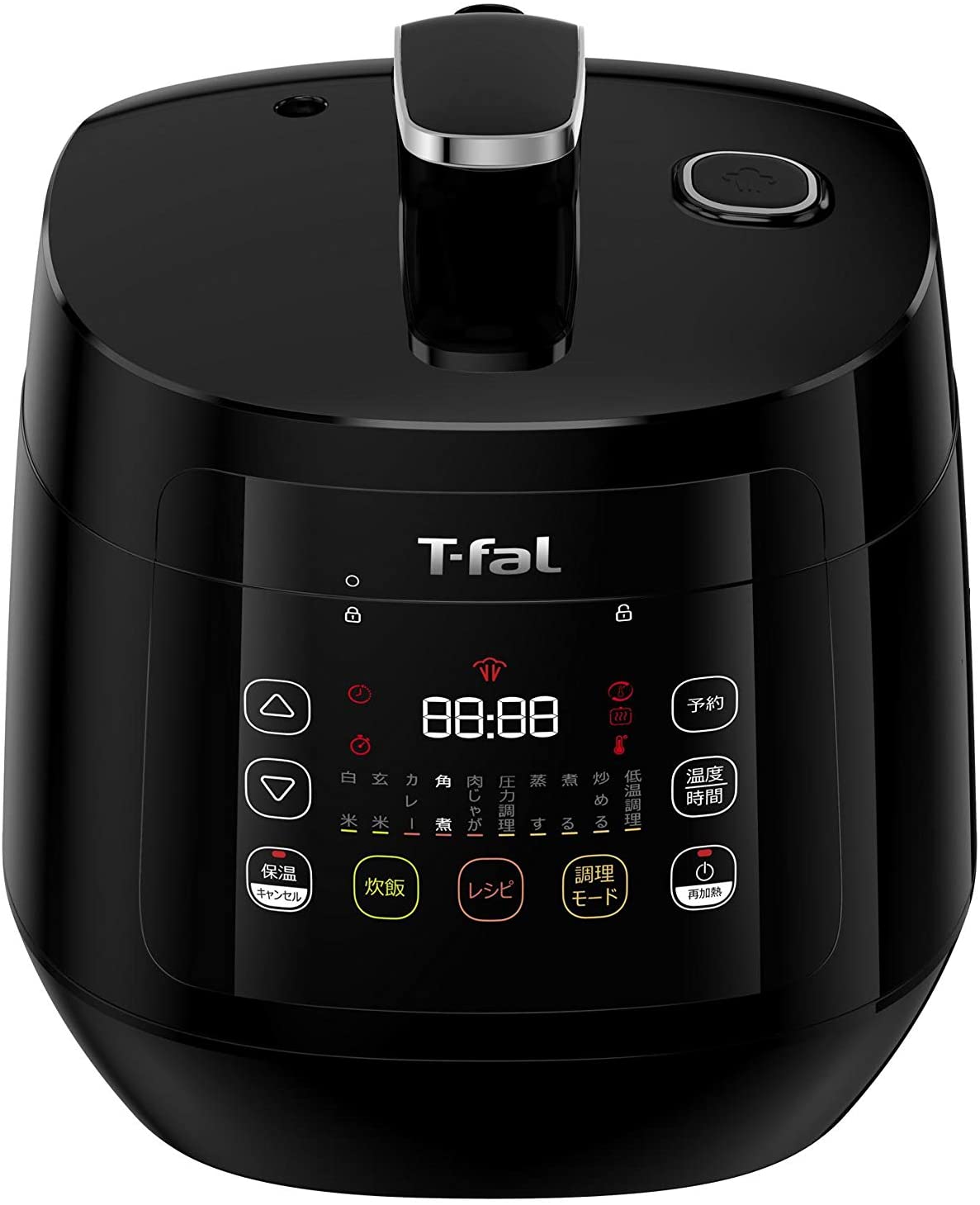 ●CY3508JP  T-fal (ティファール) ラクラ・クッカー コンパクト電気圧力鍋  [ブラック]