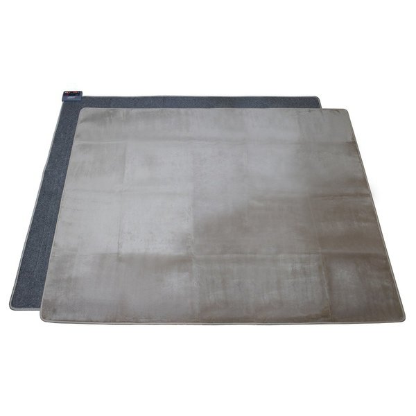 ■TEKNOS（テクノス）カバー付きホットカーペット3畳用［ブラウン］TCW-3000MF