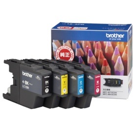 【新品・純正品】【東証上場の安心企業】ブラザー  LC12-4PK  純正インクカートリッジ4色パック