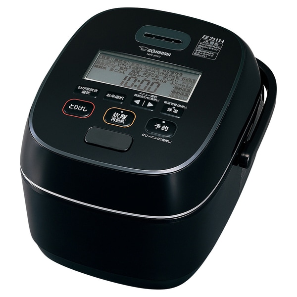 【新品・在庫あり★】NW-JX10-BA　●象印 圧力IH炊飯ジャー  鉄（くろがね仕込み）豪炎かまど釜 (5.5合炊き) [ブラック]（NW-JX10）【送料無料！（沖縄・離島配送不可）】