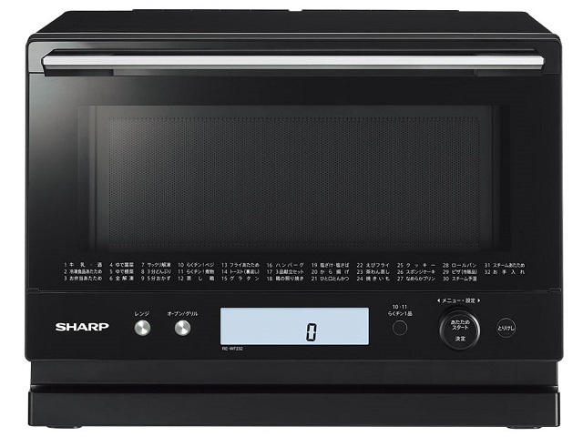 シャープ　過熱水蒸気オーブンレンジ　PLAINLY RE-WF232-B [ブラック系]